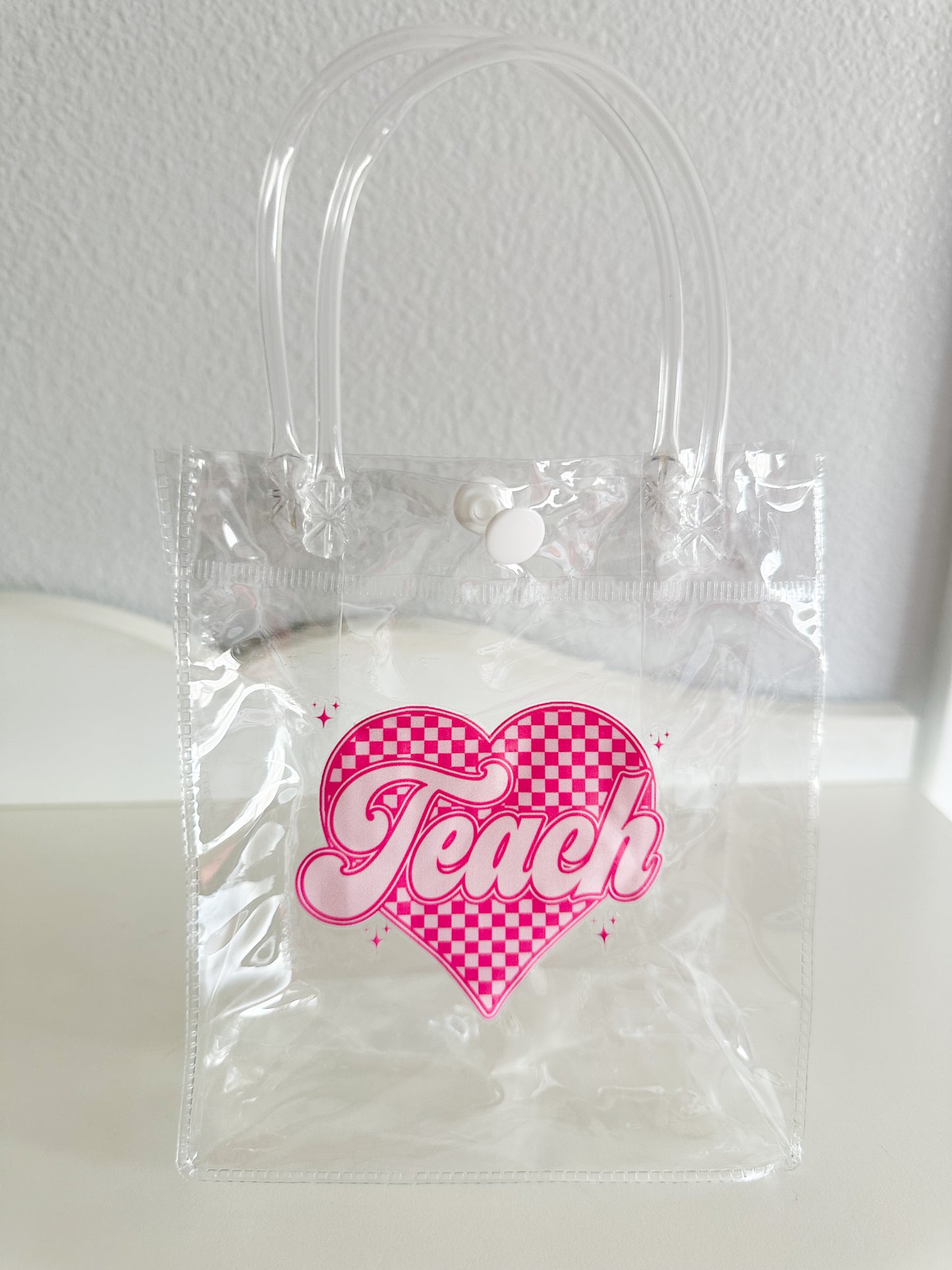 Teacher clear bags