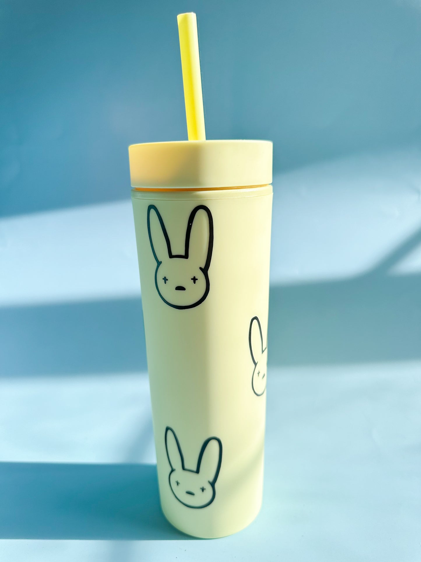 Bad bunny skinny tumbler