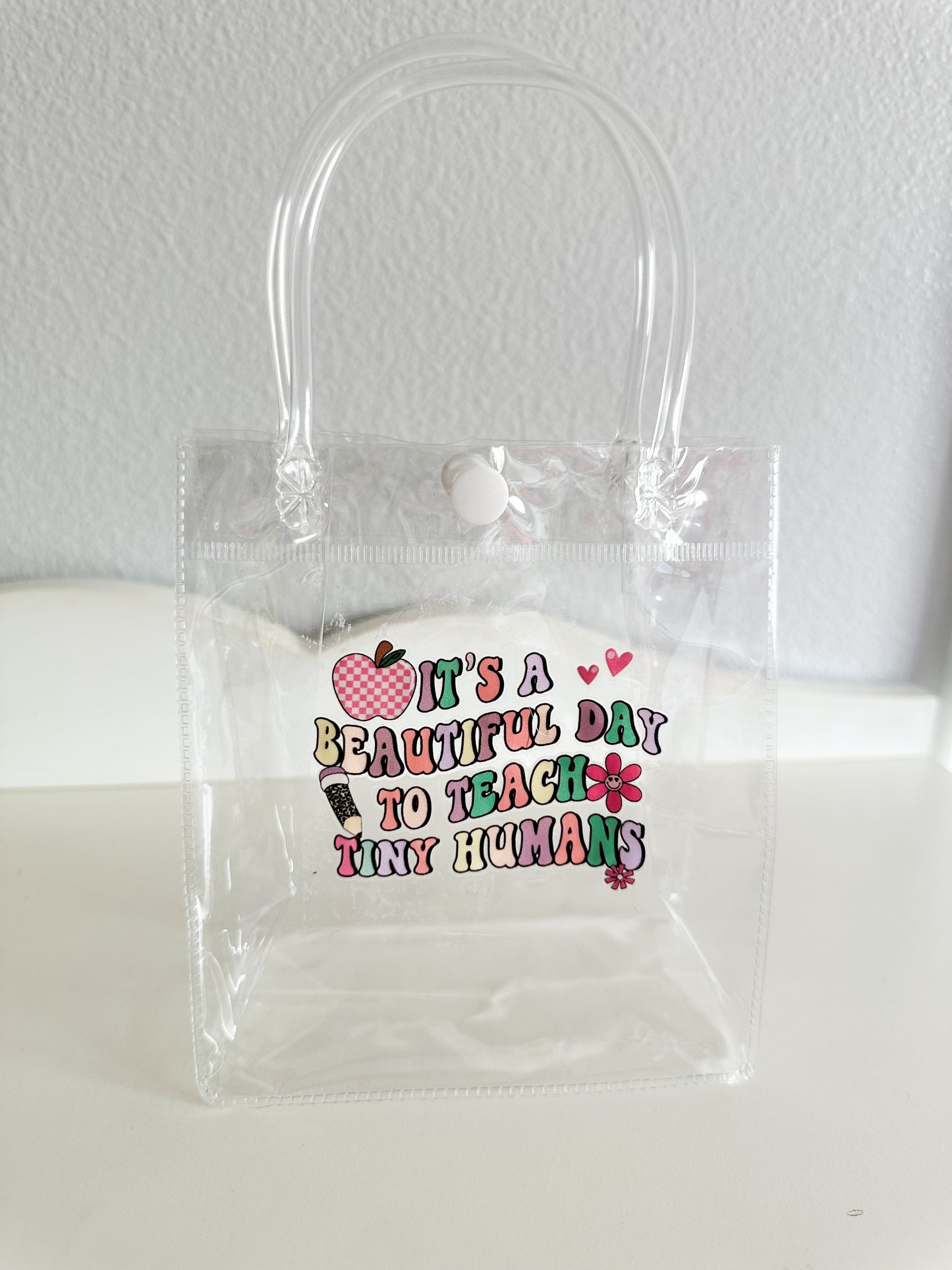 Teacher clear bags