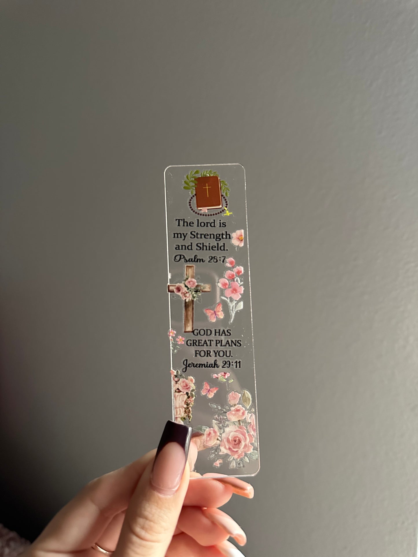 Flawed Bible quotes bookmark