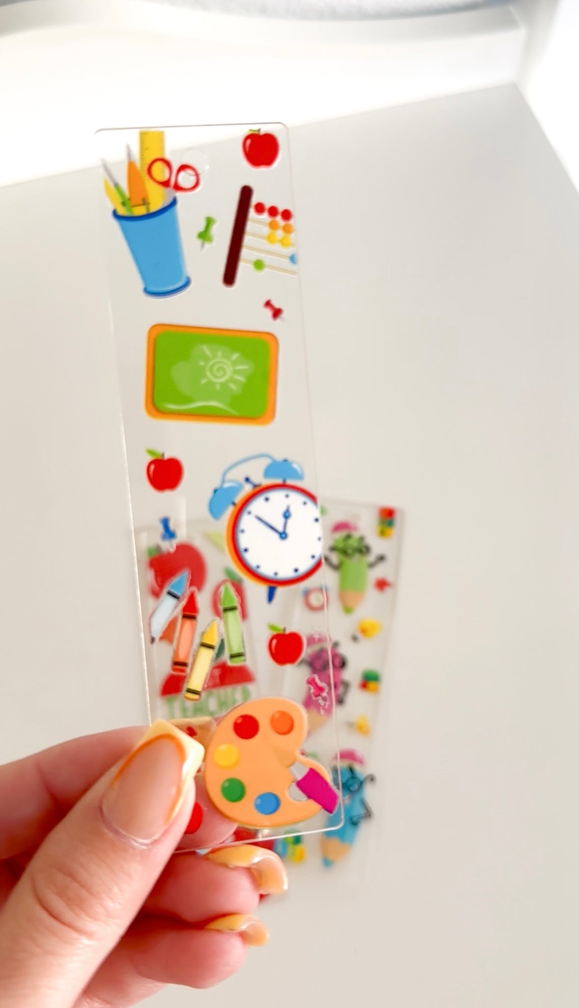 Teacher appreciation bookmark
