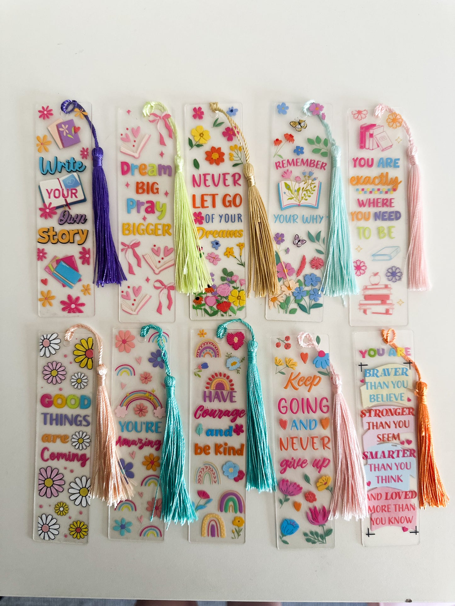 Affirmations bookmark
