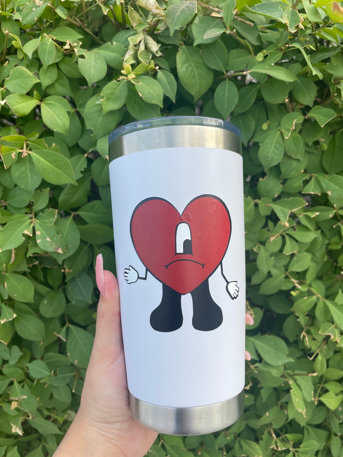 Bad bunny un verano sin ti 20 oz stainless steel cup