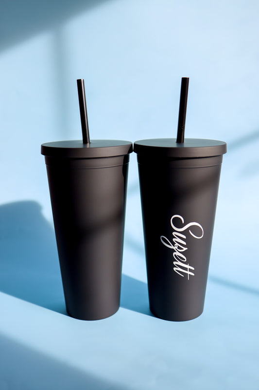 Black 22 oz classic tumbler