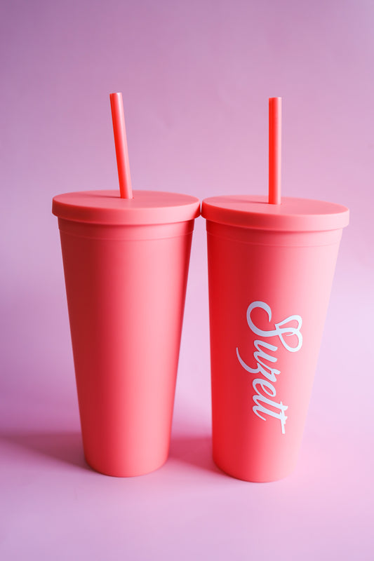 Coral 22 oz classic tumbler