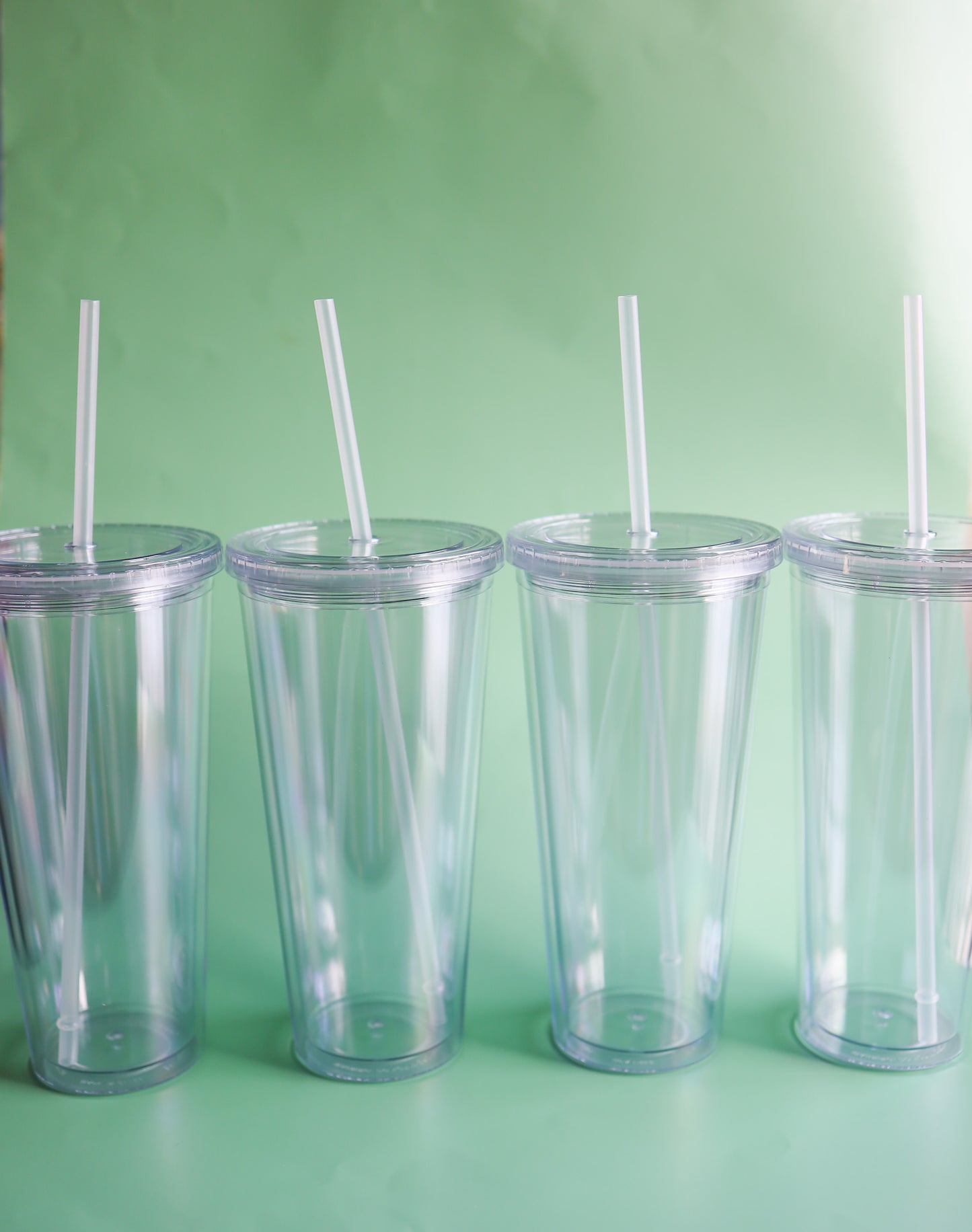 Clear tumbler 32 oz