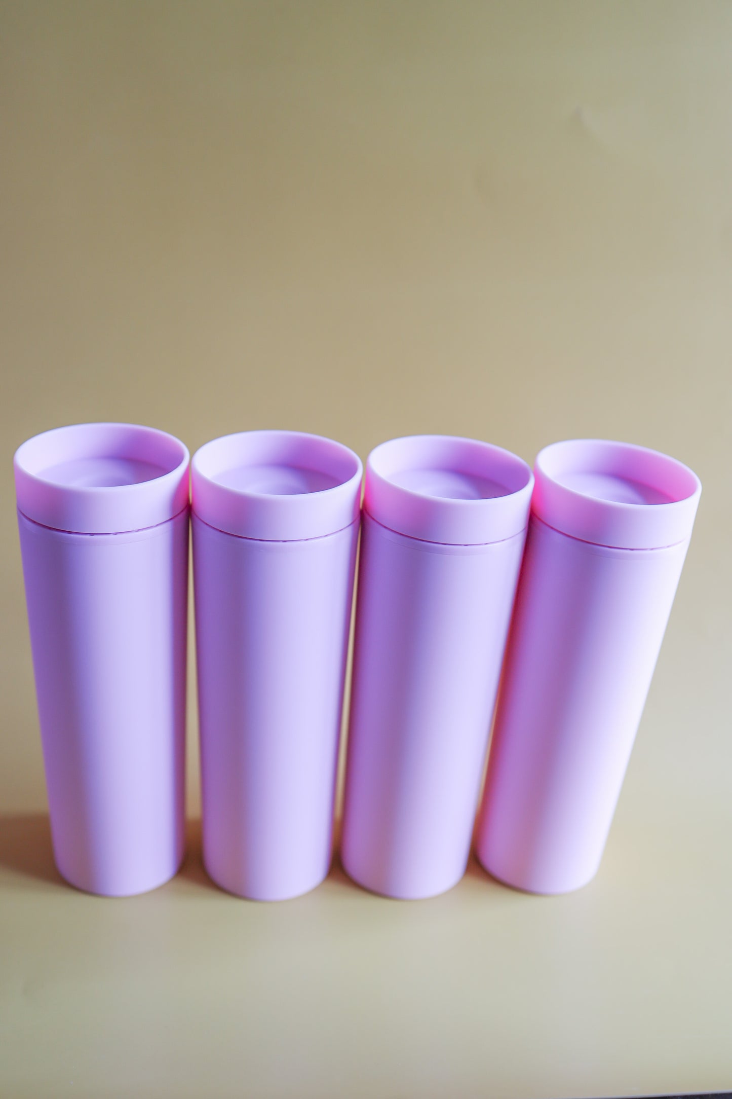 Pastel purple Skinny tumbler