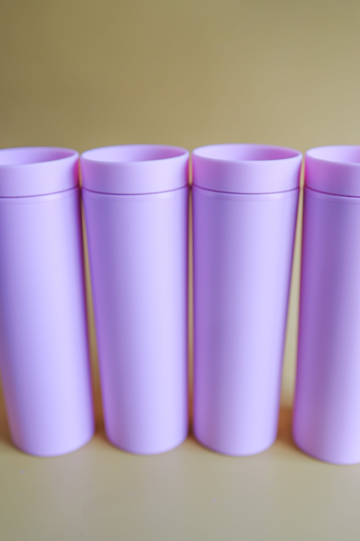 Pastel purple Skinny tumbler