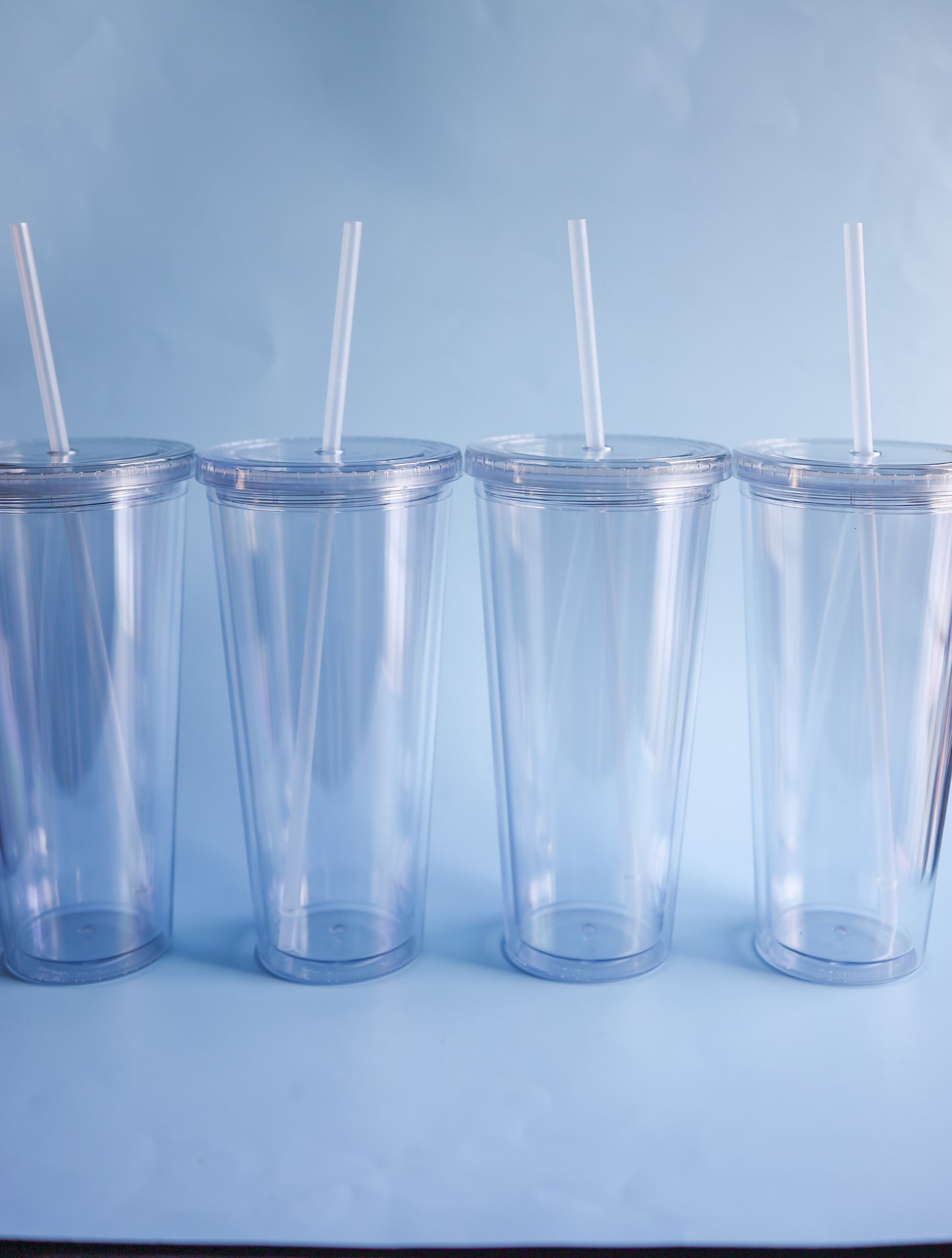 Clear tumbler 32 oz