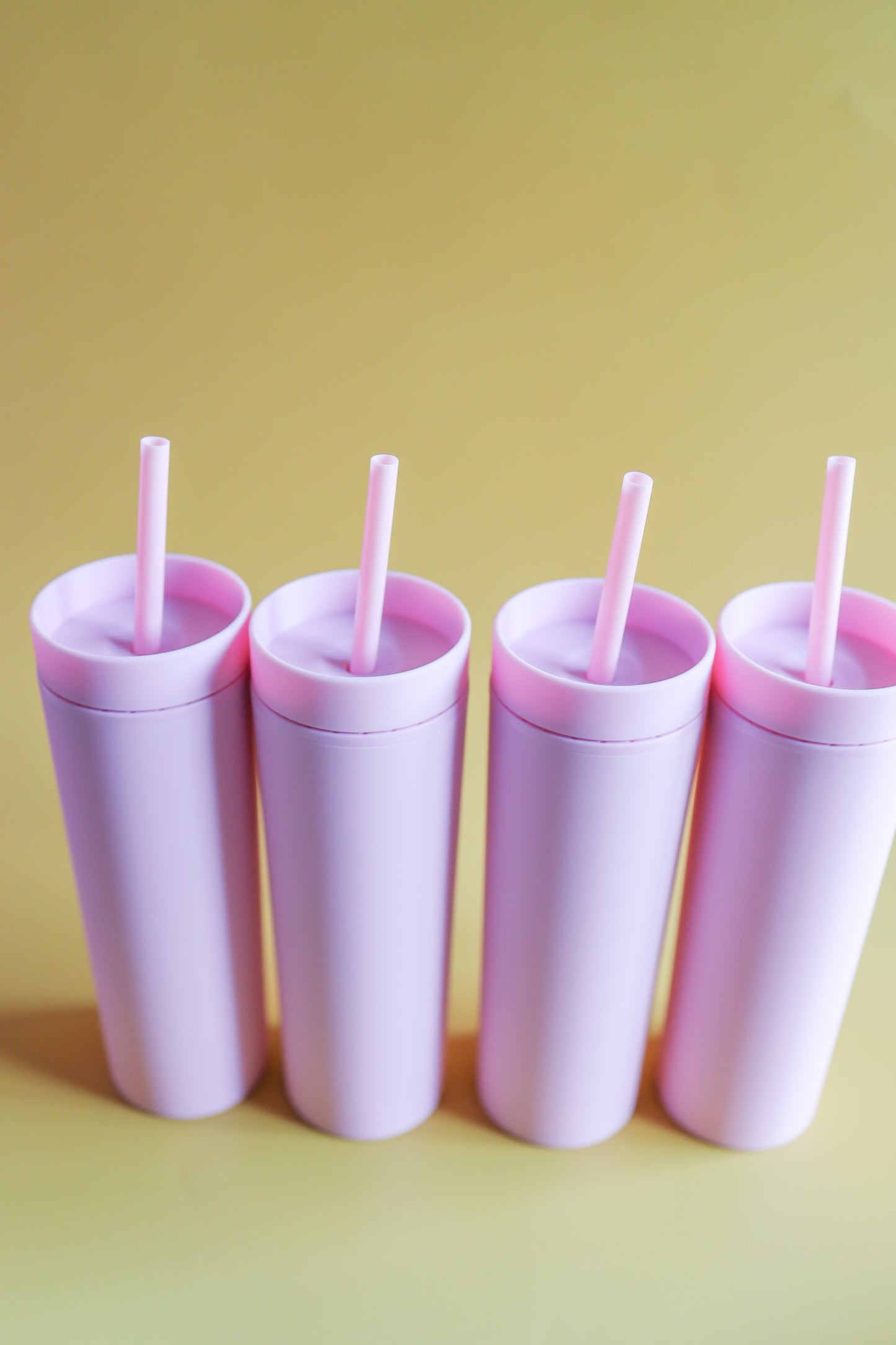 Pastel purple Skinny tumbler